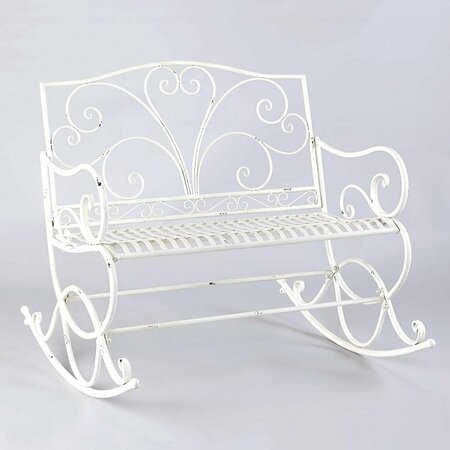 KD ETAGERE Metal Rocking Bench KD3200788